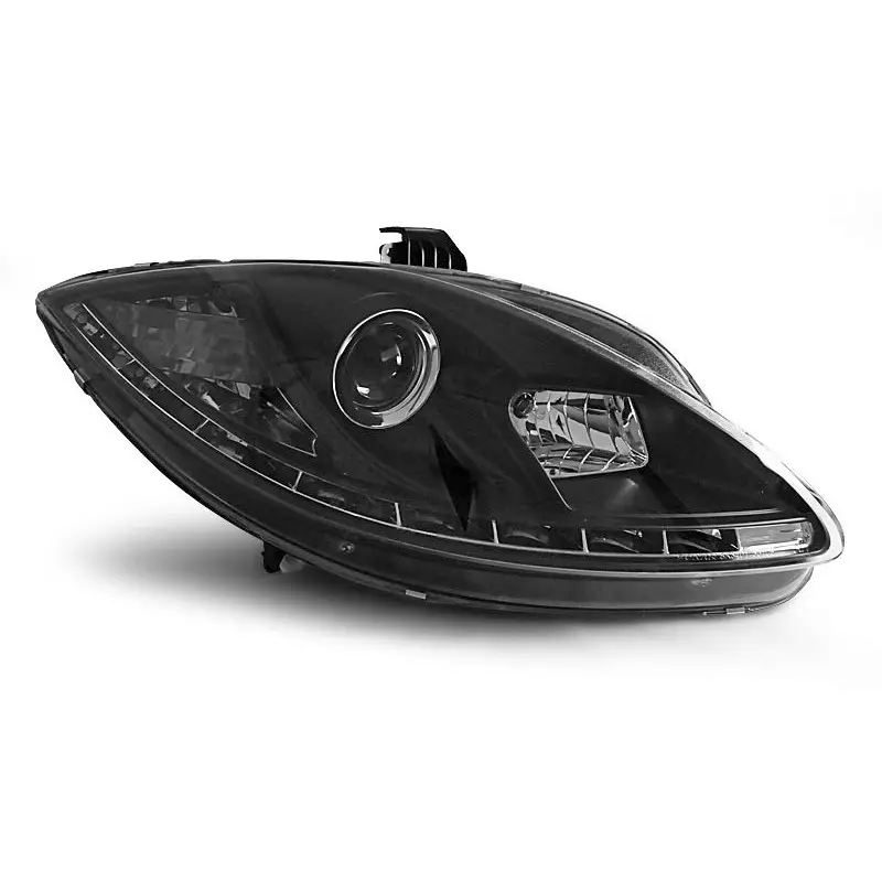 PHARES NOIRS DAYLIGHT POUR SEAT LEON ALTEA TOLEDO 06.05-09 Bon Marché
