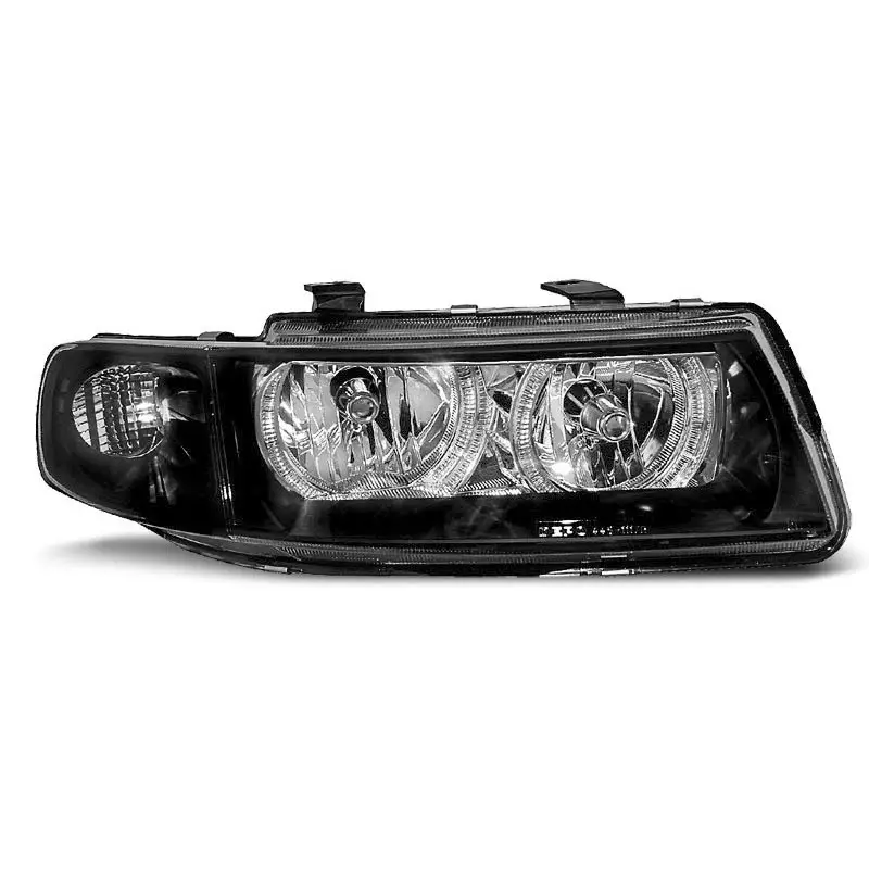 PHARES ANGEL EYES NOIR POUR SEAT LEON / TOLEDO 04.99-08.04 Bon Plan