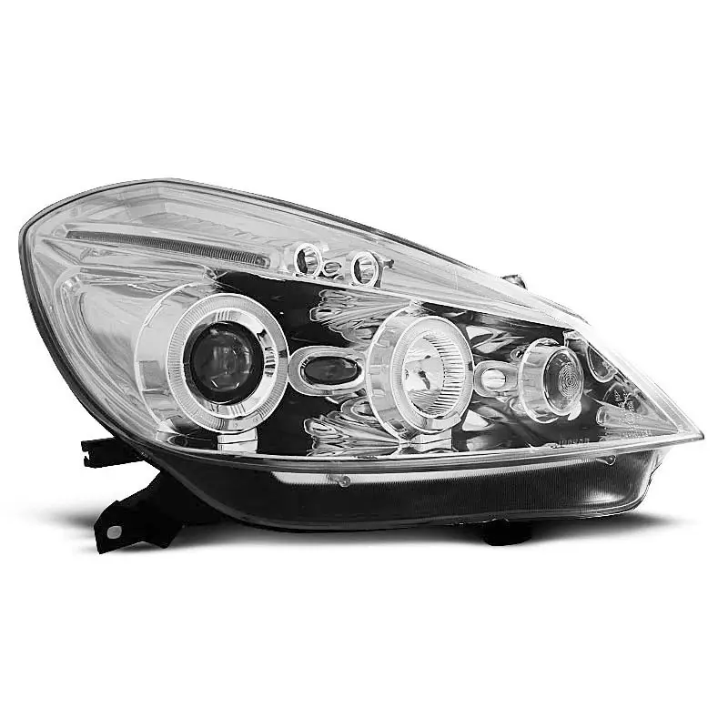 RENAULT CLIO 3 05-09 CHROME ANGEL EYES Bon Marché