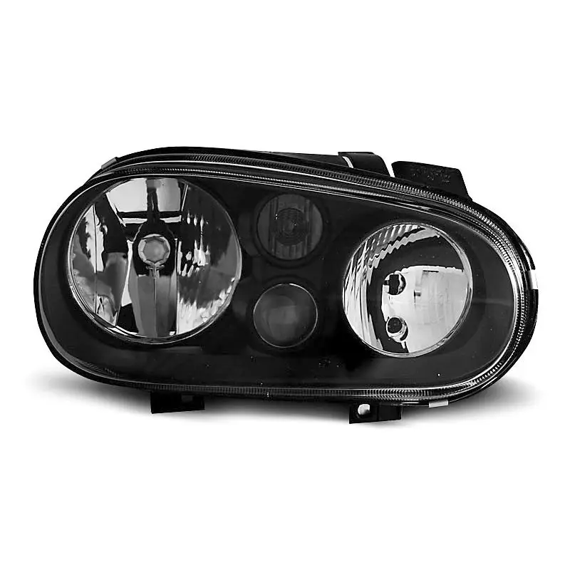 PHARES NOIRS POUR VW GOLF 4 09.97-09.03 Expédié Aujourd’hui