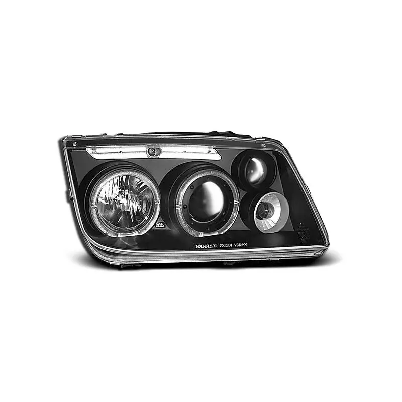 FEUX DE ROUGE ANGEL EYES NOIR POUR VW BORA 09.98-07.05 Acheter Direct
