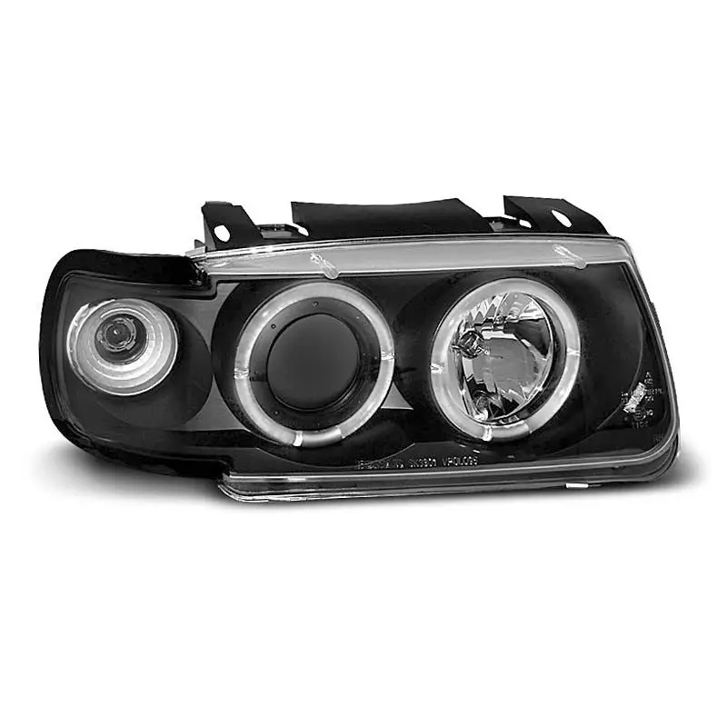 Authentique PHARES ANGEL EYES NOIR POUR VW POLO 6N 10.94-09.99 HATCHBACK