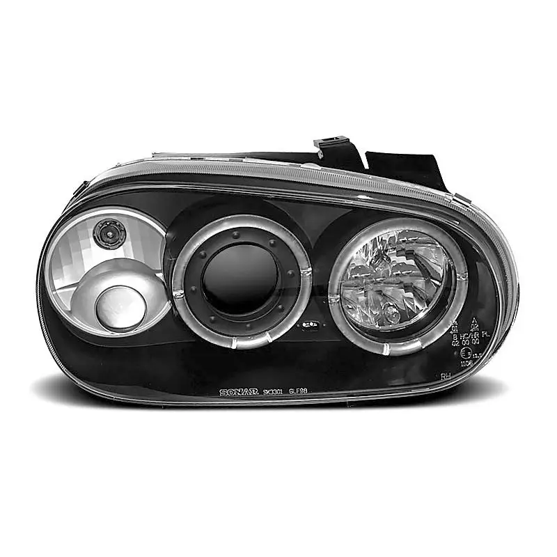 Authentique FEUX DE ROUGE ANGEL EYES NOIR POUR VW GOLF 4 09.97-09.03