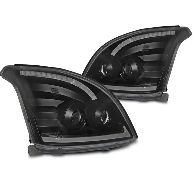 TOYOTA LAND CRUISER 120 03-09 TUBE LIGHT SEQ LED BLACK Vente Directe