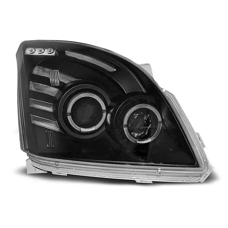 TOYOTA LAND CRUISER 120 03-09 YEUX D'ANGE NOIR Prix Promo