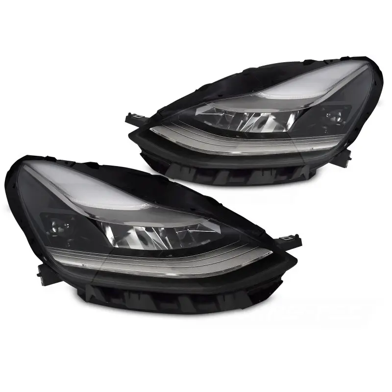 Dernier Modèle PHARES LED POUR TESLA MODEL 3 17-23