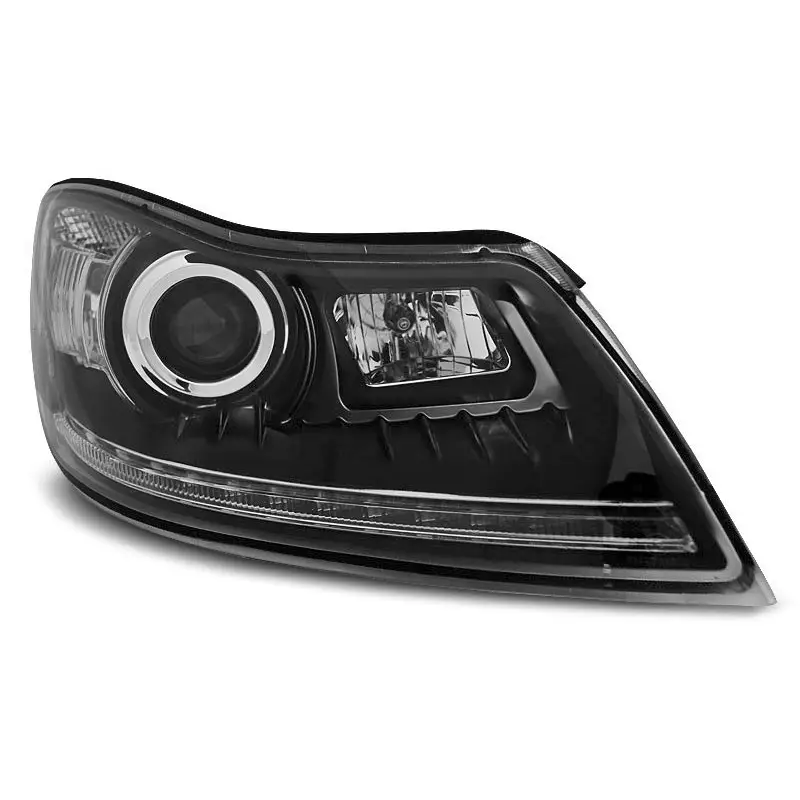 Petit Prix FEUX DE ROUGE TRUE DRL NOIR POUR SKODA OCTAVIA 09-12