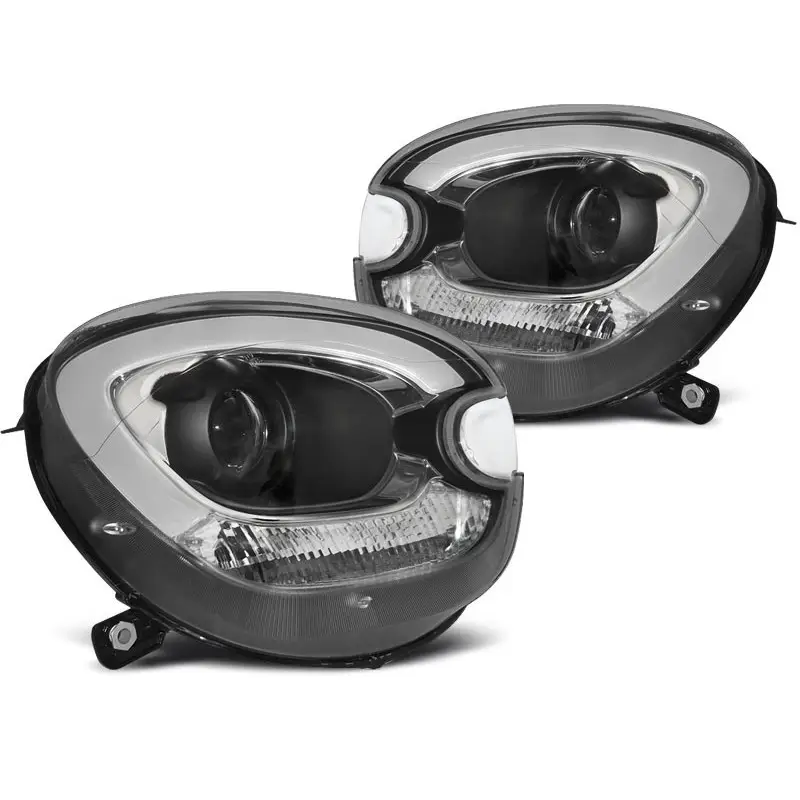 PHARES TUBE LUMIERE NOIR POUR BMW MINI (COOPER) R60 R61 COUNTRYMAN 10-16 Top Vente