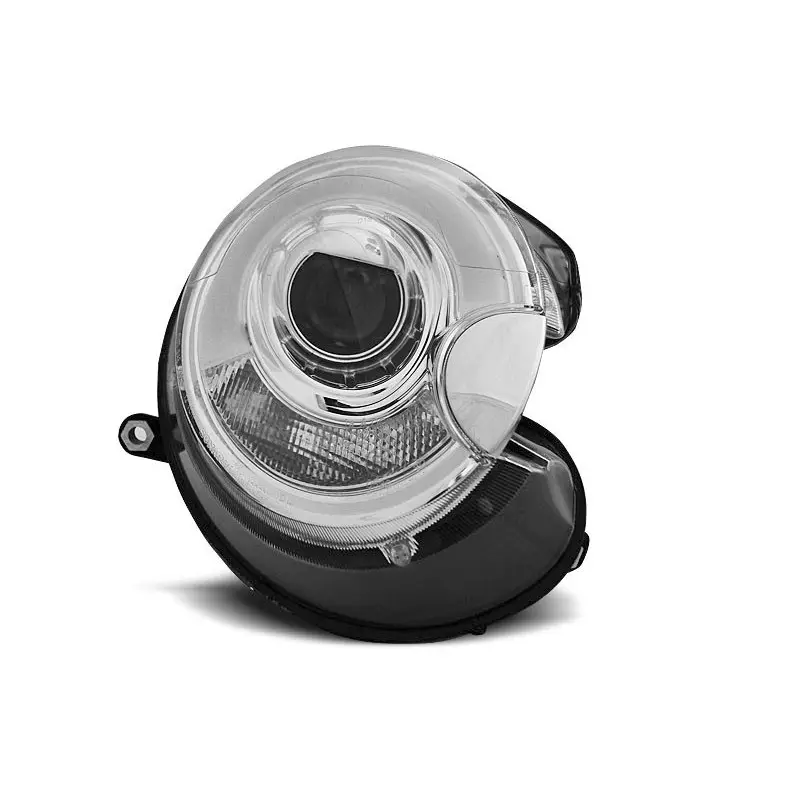 Certifié PHARES TUBE LUMINEUX CHROME POUR BMW MINI (COOPER) 06-14