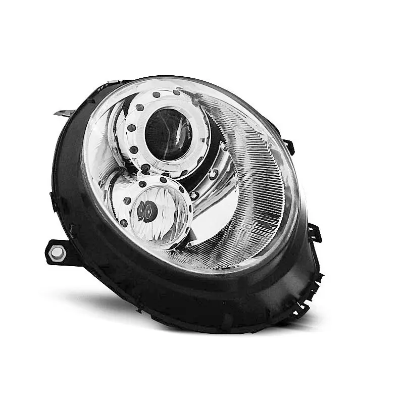 Quantité Limitée PHARES AVANT ANGEL EYES CHROME POUR BMW MINI (COOPER) 06-14