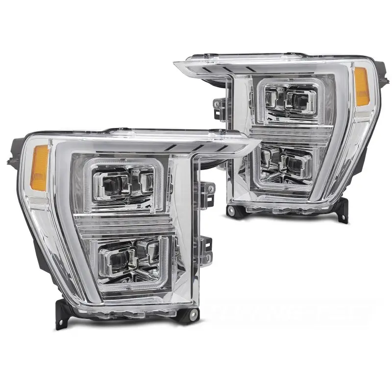 Promotion Saisonnière PHARES LED TUBE LIGHT CHROME POUR FORD F150 MK14 20-23