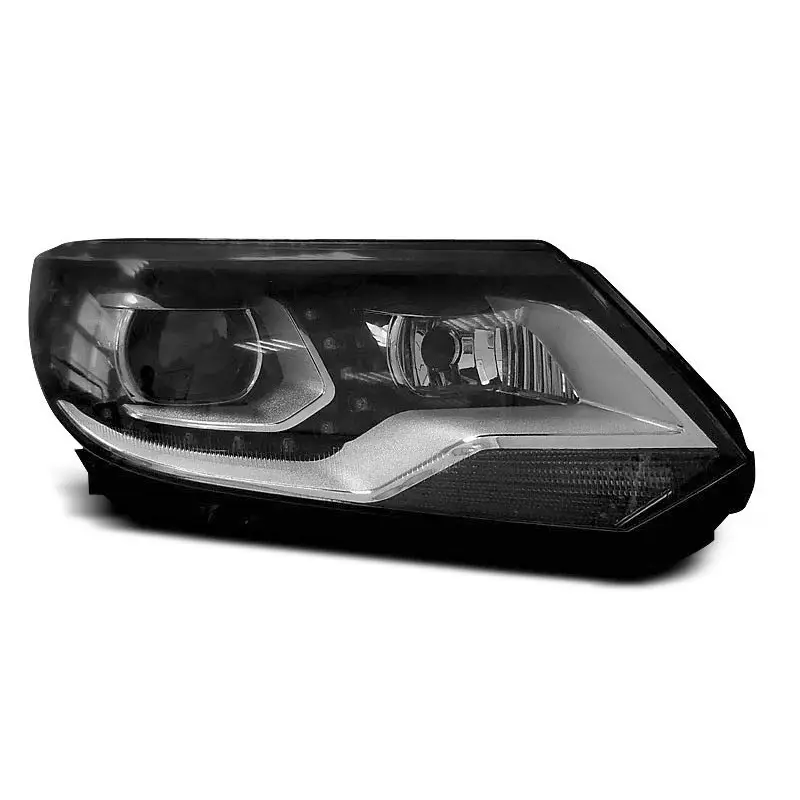 Prix Promo FEUX DE ROUGE TRUE DRL NOIR POUR VW TIGUAN 2011 - 12.2015