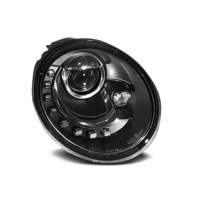 PHARES NOIRS DAYLIGHT POUR VW NEW BEETLE 10.98-05.05 Super Prix