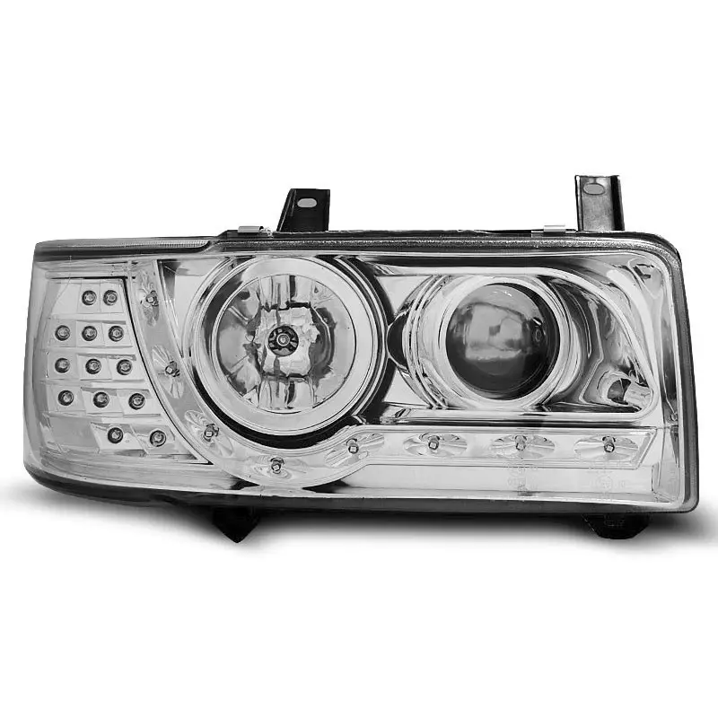 PHARES DAYLIGHT CHROME POUR VW T4 90-03.03 TRANSPORTER Soldes