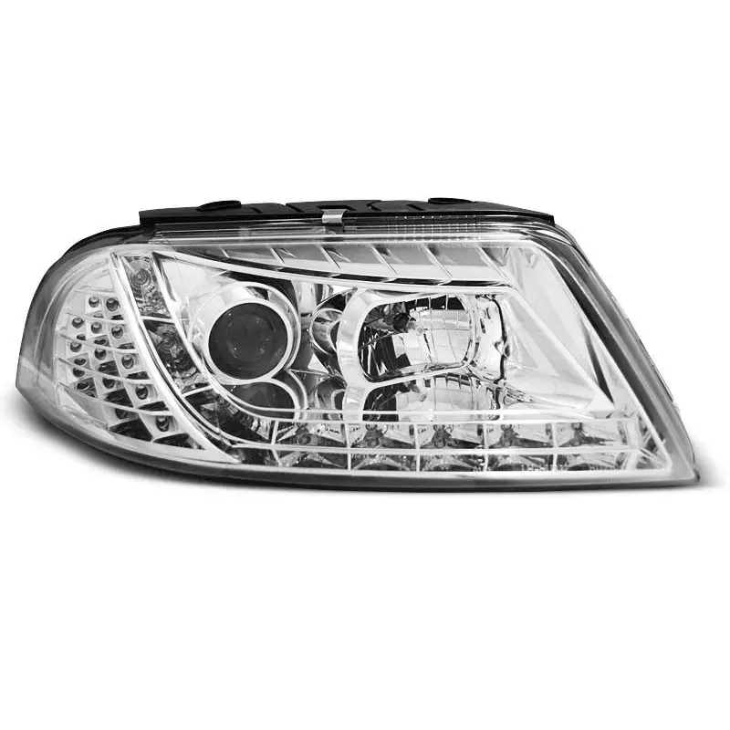 Promotion Saisonnière PHARES DAYLIGHT CHROME POUR VW PASSAT 3BG B5 FL 09.00-03.05