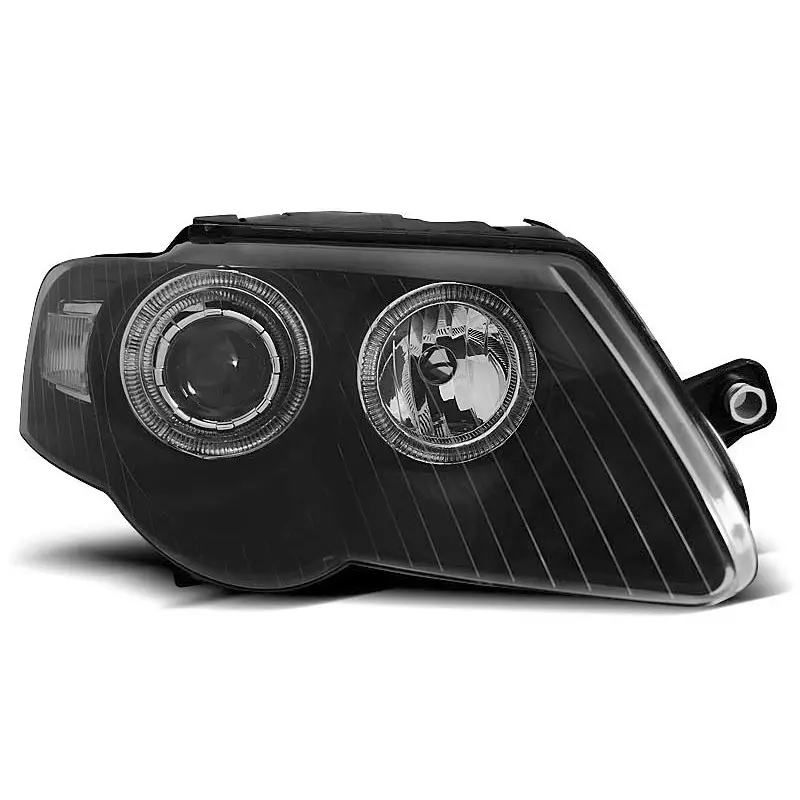FEUX DE ROUGE ANGEL EYES NOIR POUR VW PASSAT B6 3C 03.05-10 Prix Choc