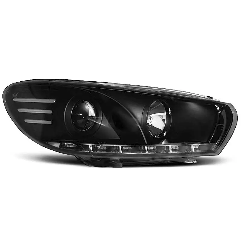 PHARES NOIRS DAYLIGHT POUR VW SCIROCCO 08-04.14 Nouveauté