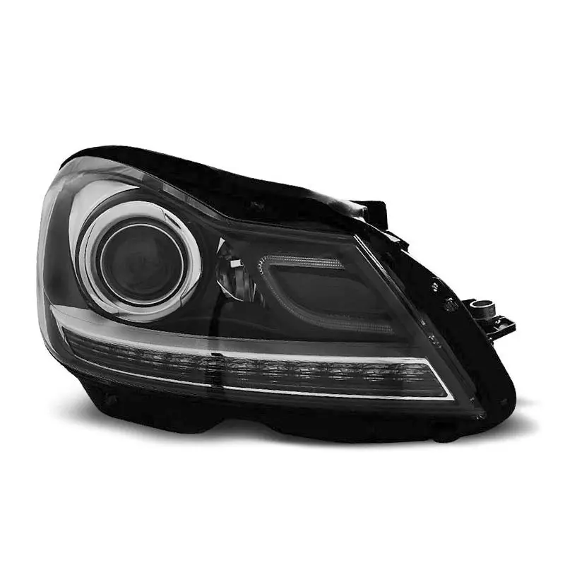 PHARES NOIRS POUR MERCEDES W204 11- Quantité Limitée