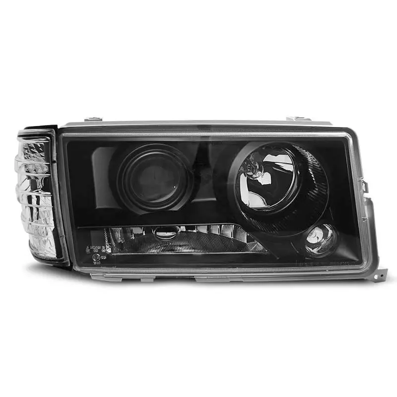 PHARES NOIRS POUR MERCEDES W201/190 12.82-05.93 Achat Immédiat