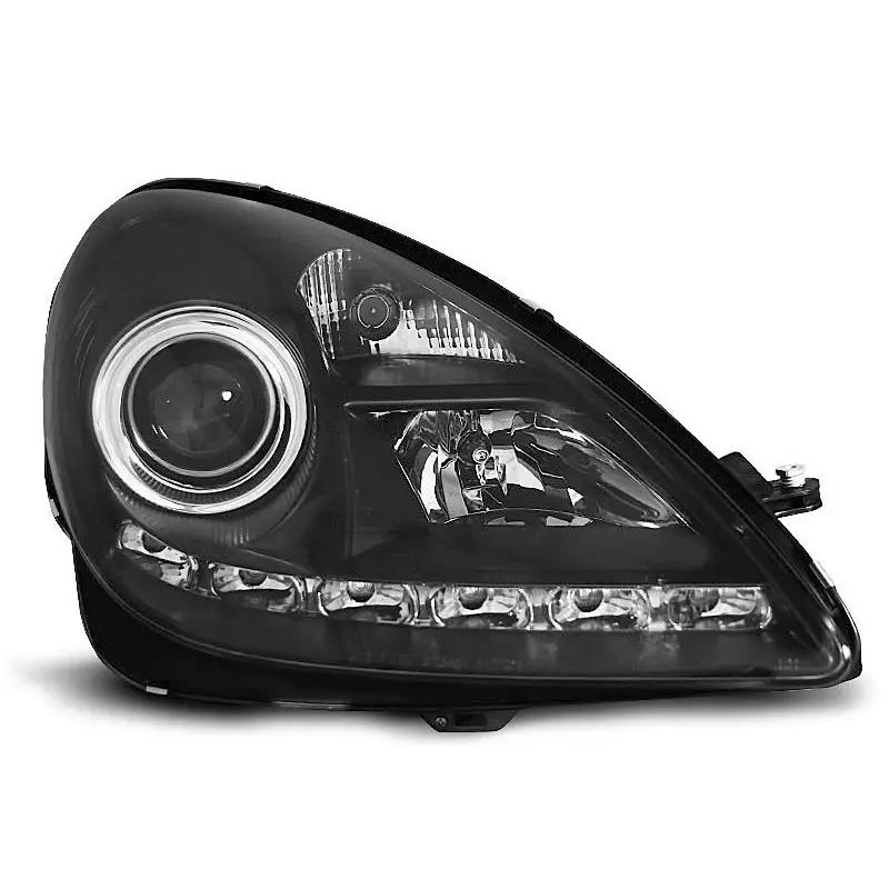 Commander Vite FEUX DE PROJECTEUR NOIR POUR MERCEDES R171 SLK 04-11