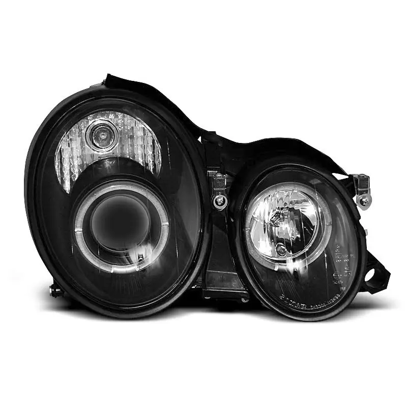 Marque PHARES ANGEL EYES NOIR POUR MERCEDES W208 CLK 03.97-04.02