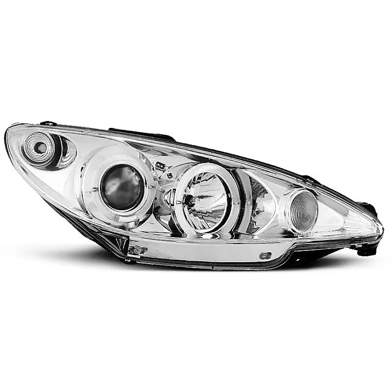PEUGEOT 206 02- ANGEL EYES CHROME Livraison Gratuite