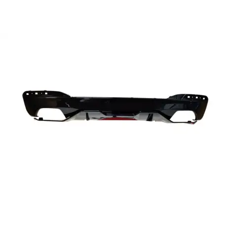 DIFFUSEUR ARRIERE - BAS DE PARE-CHOCS M-PERFORMANCE GROS MODELE NOIR BRILLANT POUR BMW SERIE 5 G30 G31 (17-23) - AVEC PACK M Acheter En Ligne