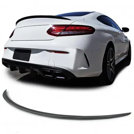 SPOILER DE COFFRE MERCEDES CLASSE C W205 COUPE (14-20) - LOOK CARBONE Remise