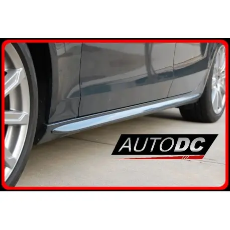 Seulement Aujourd’hui SET DE DEUX BAS DE CAISSES S-LINE POUR AUDI A4 B8 BERLINE + BREAK (08-15) - A PEINDRE