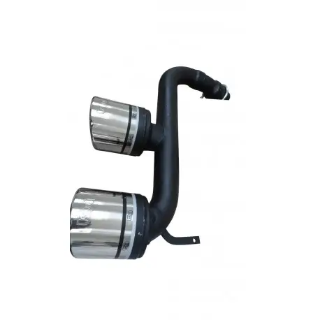 ECHAPPEMENT AVEC 2 EMBOUTS LOOK R32 / R20 VW POLO 6R (09-14) - 2 X 90MM Solde