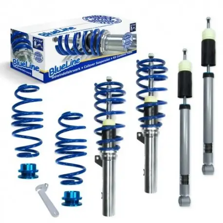 Marque KIT COMBINÉ FILETÉ JOM BLUELINE POUR AUDI A3 8V 1.2 TFSI, 1.4 TFSI, 1.6 TDI, 1.8 TFSI, 2.0 TDI - ESSIEU SIMPLE
