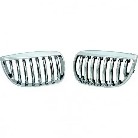 Achat Immédiat SET CALANDRE CHROME BMW SÉRIE 1 E81 E87 (04-07) & PACK M