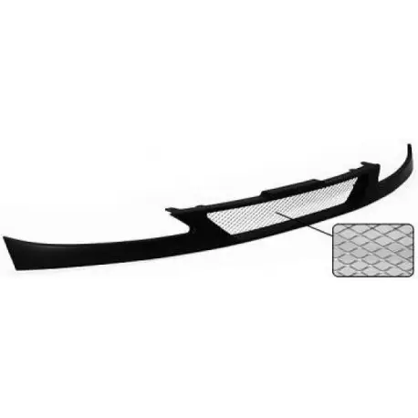 Promotion Saisonnière CALANDRE DESIGN PEUGEOT 206 (98-08) - NOIR - PLASTIQUE - AVEC LES GRILLES
