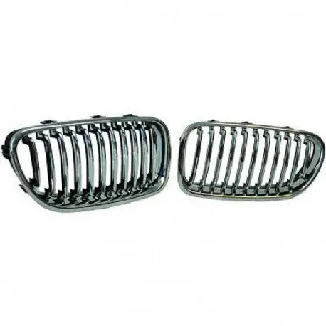 Livraison Express SET CALANDRE CHROME - GRILLE POUR BMW SÉRIE 5 F10 F11 (10-16) BERLINE - TOURING