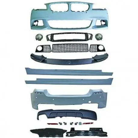 KIT COMPLET LOOK M PERFORMANCE BMW SÉRIE 5 F10 BERLINE (10-13) PARE CHOC AVANT-ARRIÈRE-BAS DE CAISSE Marque