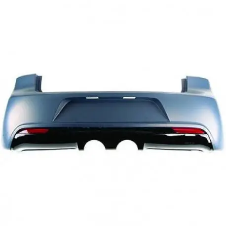 Authentique PARE CHOC ARRIERE LOOK R20 COMPLET VW GOLF 6 BERLINE (08-12) SANS PDC