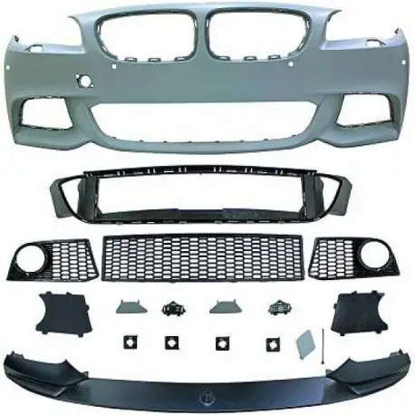 PARE CHOC AVANT LOOK M-PERFORMANCE POUR BMW SERIE 5 F10/F11 (10-13) - BERLINE & TOURING - PDC Nouvel Arrivage
