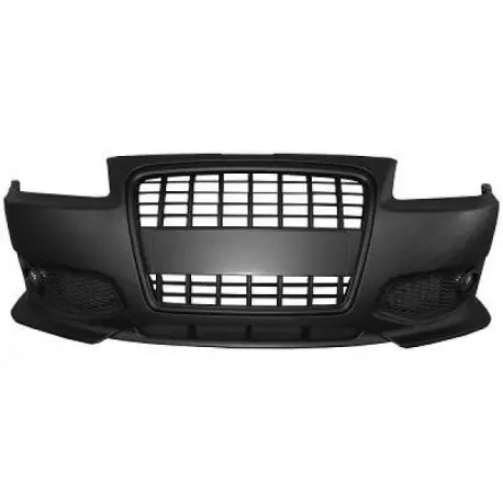 PARE CHOC AVANT DESIGN AUDI A3 (96-03) - MOD 2 - GRILLE NOIR - A PEINDRE - PAS POUR S3 ET RS3 Réduction
