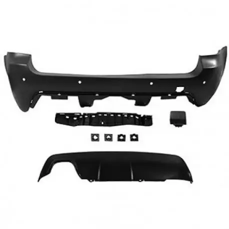 PARE CHOC ARRIÈRE PACK M BMW SÉRIE 5 E61 LCI (07-10) TOURING - BREAK - PHASE 2 - POUR PDC Prix Cassé