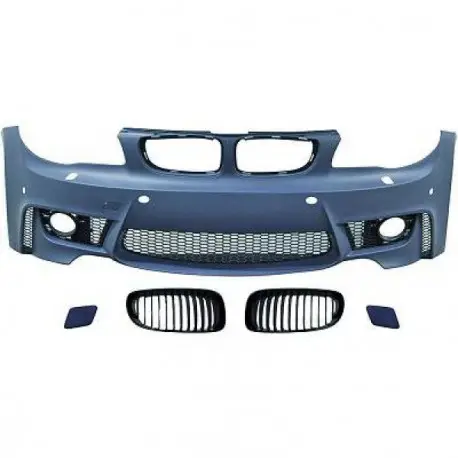 Seulement Aujourd’hui PARE CHOC AVANT LOOK 1M BMW E81 E82 E87 E88 (04-11) - AVEC PDC