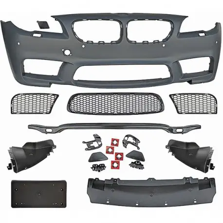 Retour Gratuit PARE CHOC AVANT DESIGN LOOK M5 POUR BMW SERIE 5 F10/F11 (10-13) - BERLINE - TOURING - POUR LAVE-PHARE - POUR PDC - SANS ANTI-BRO