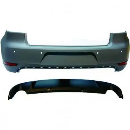 PARE CHOC ARRIERE LOOK GTI COMPLET VW GOLF 6 BERLINE (08-12) AVEC PDC Offre Spéciale