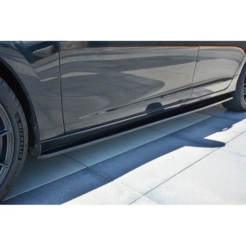 RAJOUTS DES BAS DE CAISSE POUR VOLVO V60 POLESTAR FACELIFT - MAXTON DESIGN - FINITION NOIR BRILLANT Seulement Aujourd’hui