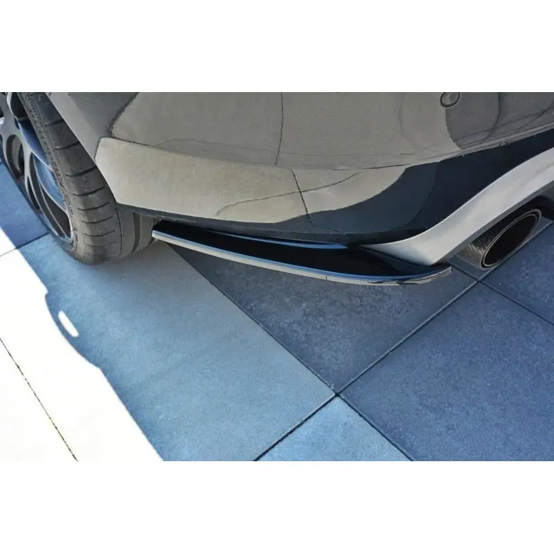Commande En Gros LAME DU PARE CHOCS ARRIERE VOLVO V60 POLESTAR FACELIFT - MAXTON DESIGN - FINITION NOIR BRILLANT