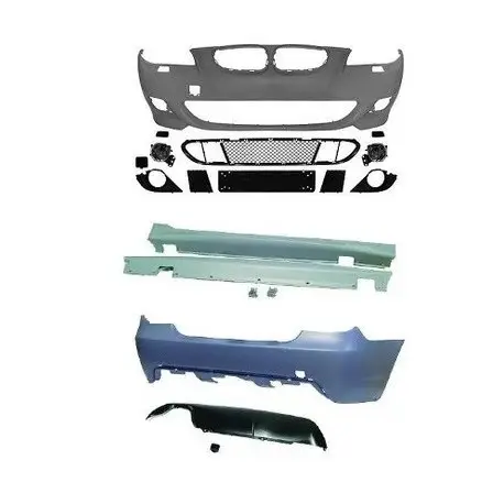 Prix Choc KIT COMPLET LOOK PACK M BMW SÉRIE 5 E60 LCI BERLINE (07-10) PARE CHOC AVANT - ARRIÈRE - BAS DE CAISSE