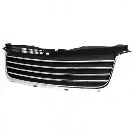 Super Prix CALANDRE SANS SIGLE POUR TOUTES VW PASSAT 3BG (00-05) - FINITION : NOIR AVEC LISERET CHROME - 4 LAMELLES