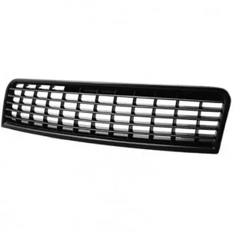 Meilleure Vente CALANDRE AVANT DESIGN AUDI A4 (01-04) - MOD 2 - SANS EMBLEME - NOIR