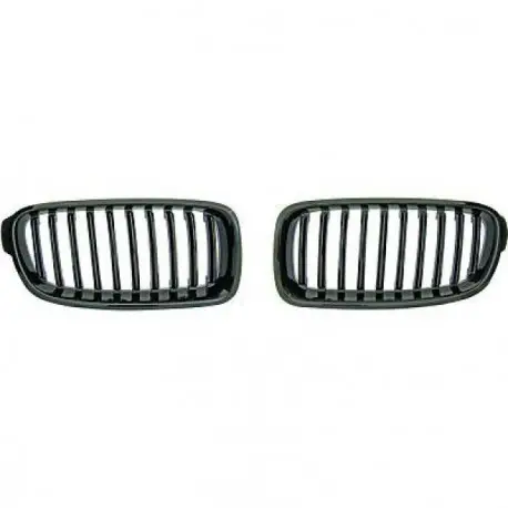 SET CALANDRE NOIR BRILLANT BMW SÉRIE 3 F30 F31 (11-) & PACK M Offre Du Jour