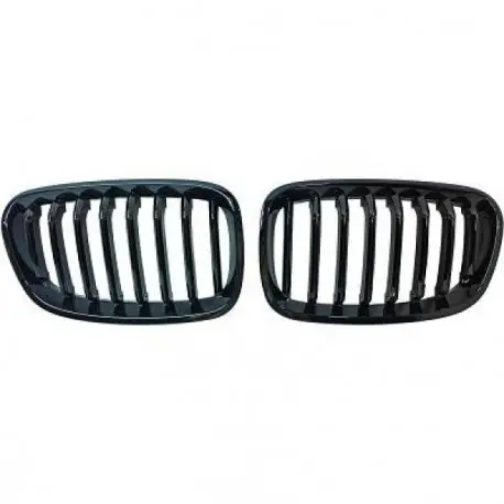 Nouvelle Collection SET CALANDRE NOIR BRILLANT BMW SÉRIE 1 F20 F21 (11-15)