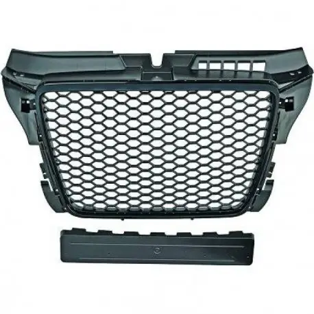 Prix Choc CALANDRE AVANT DESIGN AUDI A3 (08-12) - LOOK RS3 - NOIR